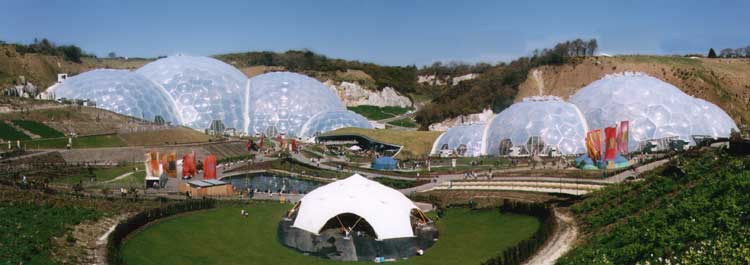 A Panoramic View of the Eden Project