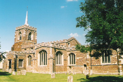 Gamlingay Church from the south west