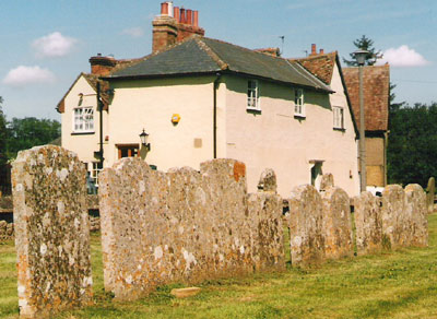 The Wheatsheaf, seen from Gamlingay churchyard