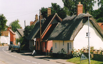 Houses on Church End, Gamlingay