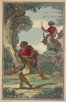 'A scene from Obi, or Three-Fingered Jack'. Image reproduced courtesy of The Trustees of the National Library of Scotland