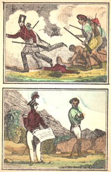 'A scene from Obi, or Three-Fingered Jack'. Image reproduced courtesy of The Trustees of the National Library of Scotland